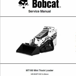 Bobcat MT100 Mini Track Loader Service Repair Manual