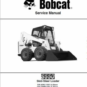 Bobcat S550 Skid-Steer Loader Service Repair Manual