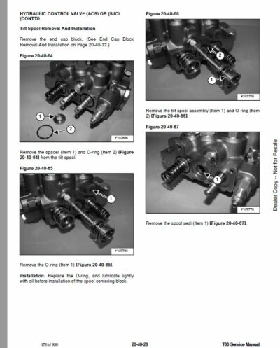 Bobcat T66 Compact Track Loader Service Repair Manual