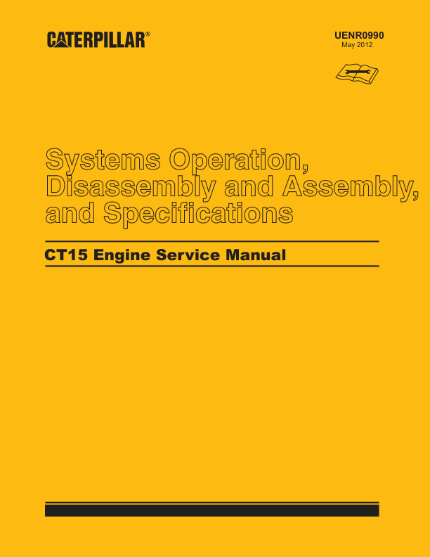 Caterpillar CAT CT15 Truck Engine Service Repair Manual (SJJ00001 and up)