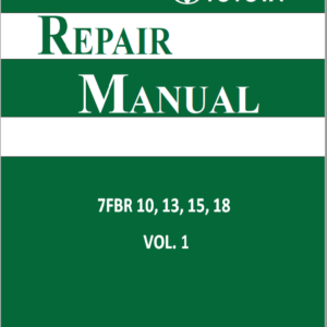 Toyota 7FBR10, 7FBR13, 7FBR15, 7FBR18 Forklift Service Repair Manual