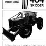 Timberjack 404 Skidder Service Repair Manual (Year 1967-1975, SN 444001-446249)