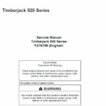 Timberjack 520 Series Skidders Service Repair Manual