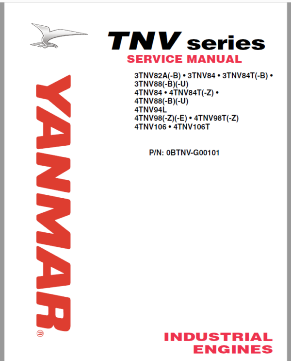 YANMAR TNV Series Engines Service Repair Manual