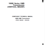 John Deere 18000 Series HMD Transmission - Vertical Mount Repair Manual (CTM158)