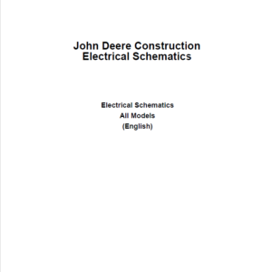 John Deere Electrical Schematics