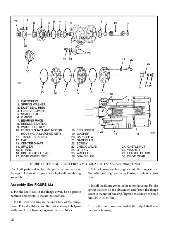 Hyster E25XM, E30XM, E35XM, E40XMS Electric Forklift Truck D114 Series Repair Manual (USA)_19