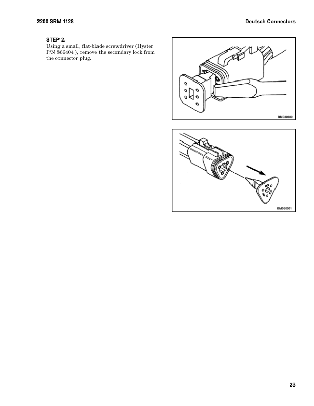 Hyster E4.0XN, E5.0XN, E5.0XNS, E5.5XN Forklift Truck A099 Series Repair Manual (EU)_28