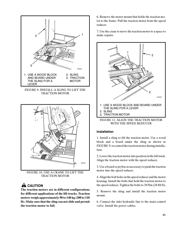 Hyster E70XL, E80XL, E100XL, E100XLS, E120XL Electric ForkLift Truck C098 Series Repair Manual (USA)_12