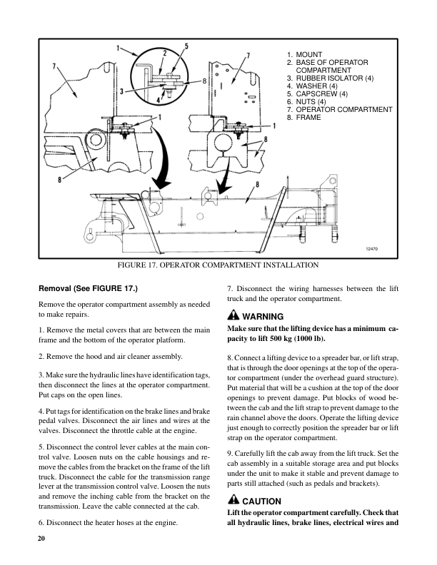 Hyster H13.00XL, H14.00XL, H16.00XL Forklift Truck D019 Series Repair Manual (EU)_19