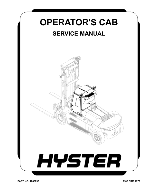 Hyster H13XD6, H14XD6, H16XD6, H6XD-EC3, H7XD-EC4, H10XD12 Forklift N019 Series Repair Manual (EU)_1