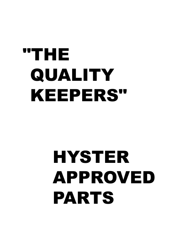Hyster N30ZDR, N35ZR, N40ZR Electric Forklift Truck D470 Series Repair Manual_3