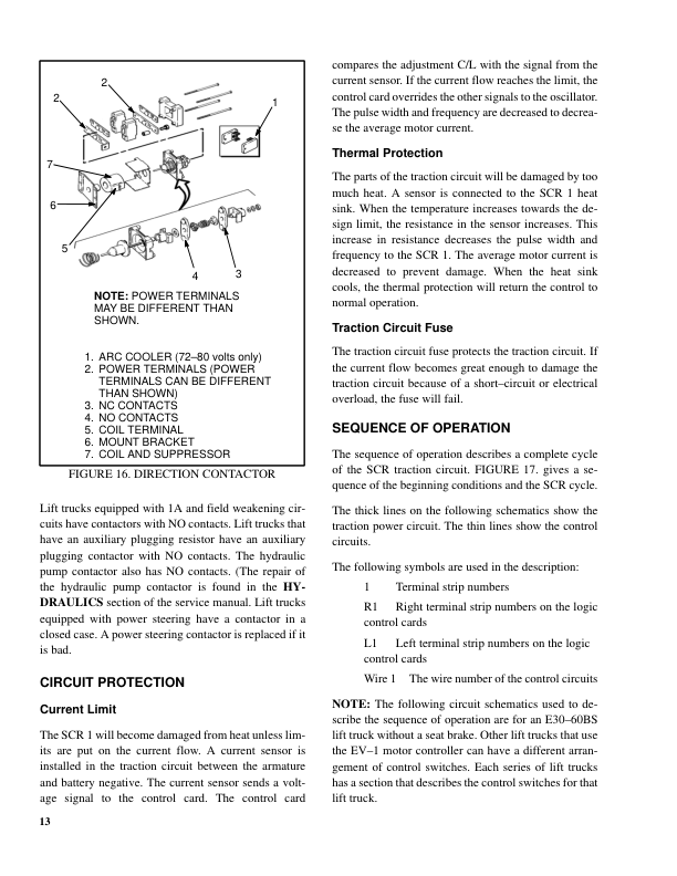 Hyster R30CH Electric RackLoader A186 Series Repair Manual_12