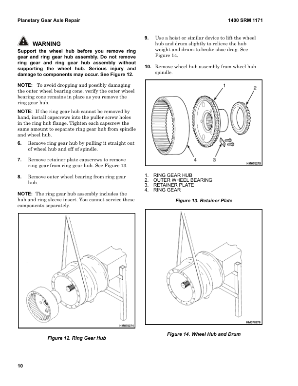 Hyster RS45-27CH, RS45-31CH Reach Stacker A404 Series Repair Manual_13