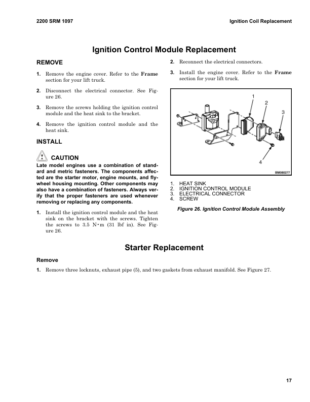 Hyster S135FT, S155FT Forklift Truck E024 Series Repair Manual (USA)_20