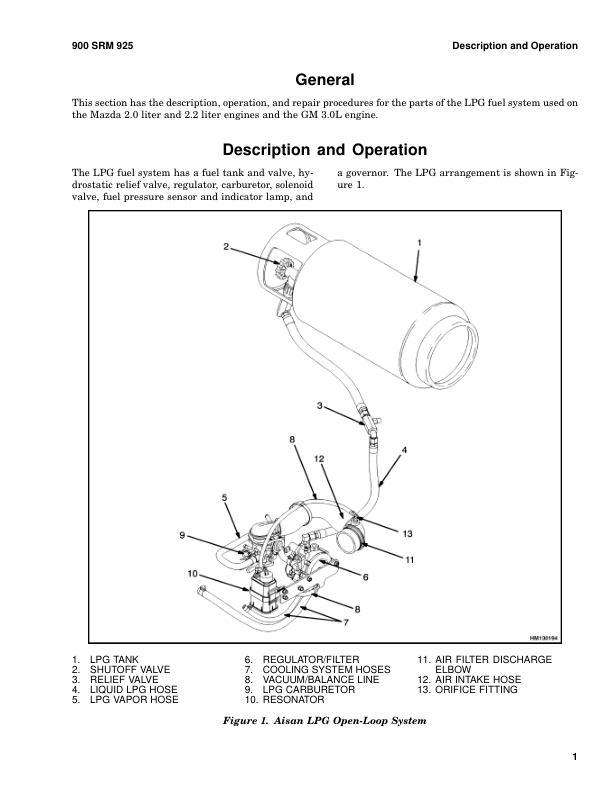 Hyster S25XM, S30XM, S35XM, S40XMS Diesel and LPG Forklift Truck D010 Series Repair Manual_4