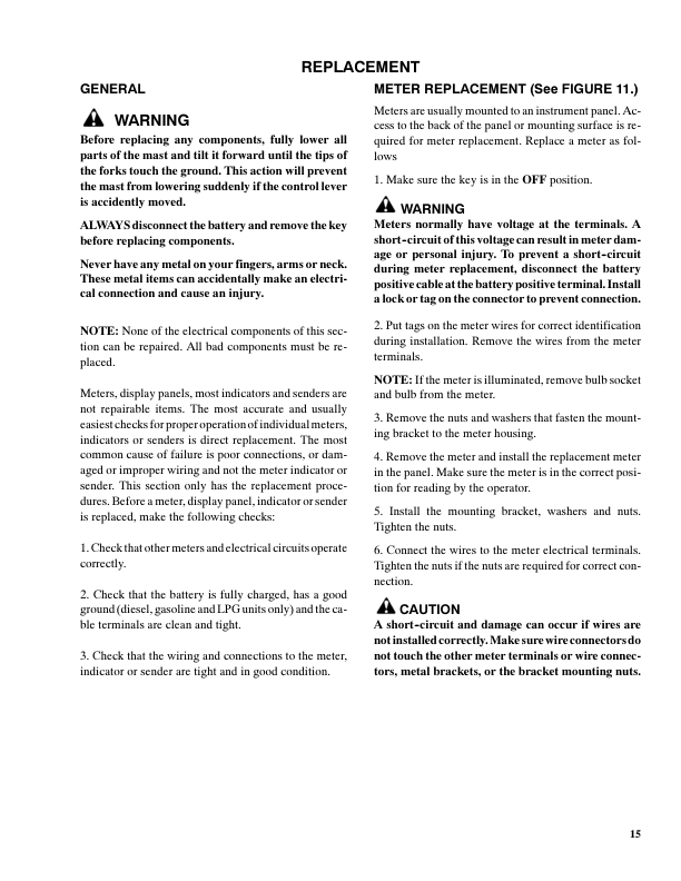 Hyster S30B, S30C, S40B, S40C, S50B, S50C Diesel & LPG Forklift Truck C002 Series Repair Manual (USA)_14