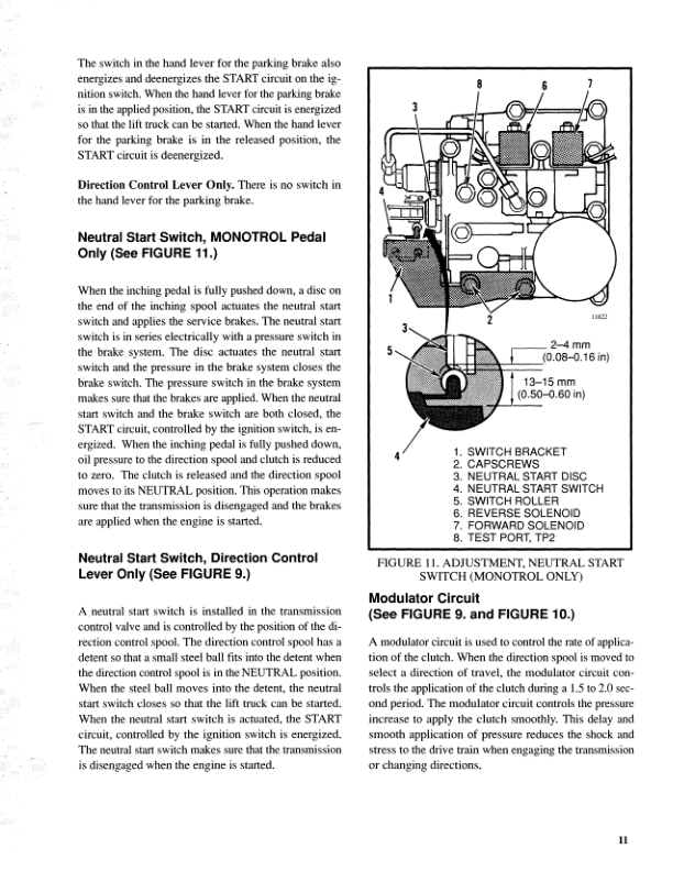 Hyster S40XL, S50XL, S60XL Diesel & LPG ForkLift Truck A187 Series Repair Manual (USA)_14