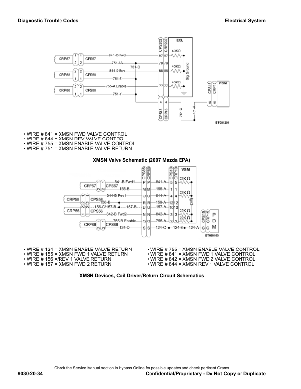 Hyster S80FT, S80FT-BCS, S100FT, S100FT-BCS, S120FT, S120FTS, S120FT-PRS Forklift J004 Series Repair Manual_553