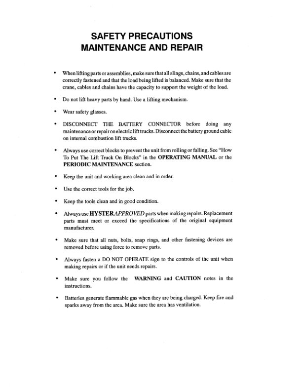 Hyster T5XT Tow Tractors E142 Series Repair Manual_1