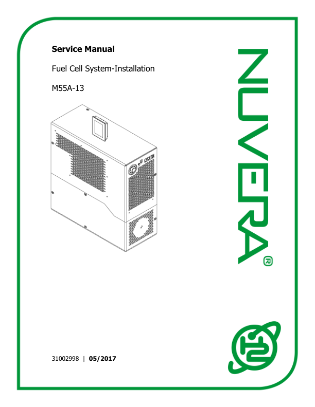 Nuvera M55A-13 Fuel Cell System A2D7 Series Repair Manual_1
