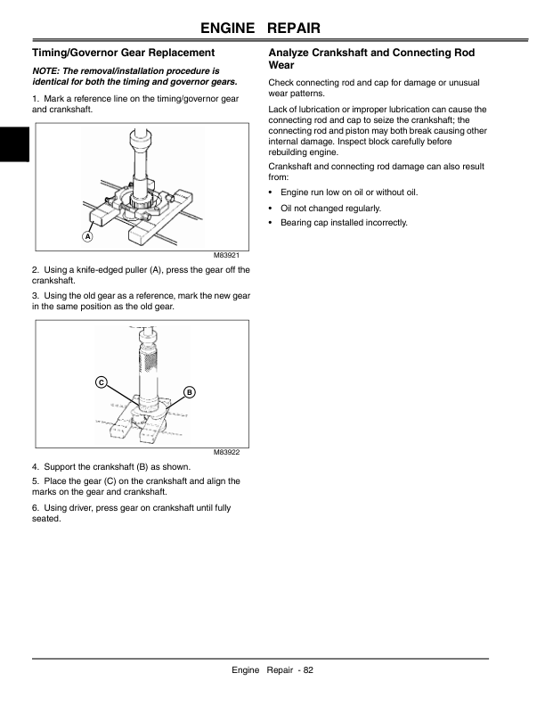 John Deere 180B, 220B, 260B Greensmower Repair Manual (TM2004)_85