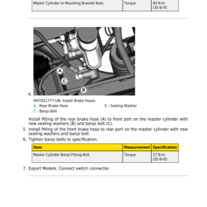 John Deere XUV865E, XUV865M, XUV865R Gator Utility Vehicle Repair Manual (010001-040000) - Image 4