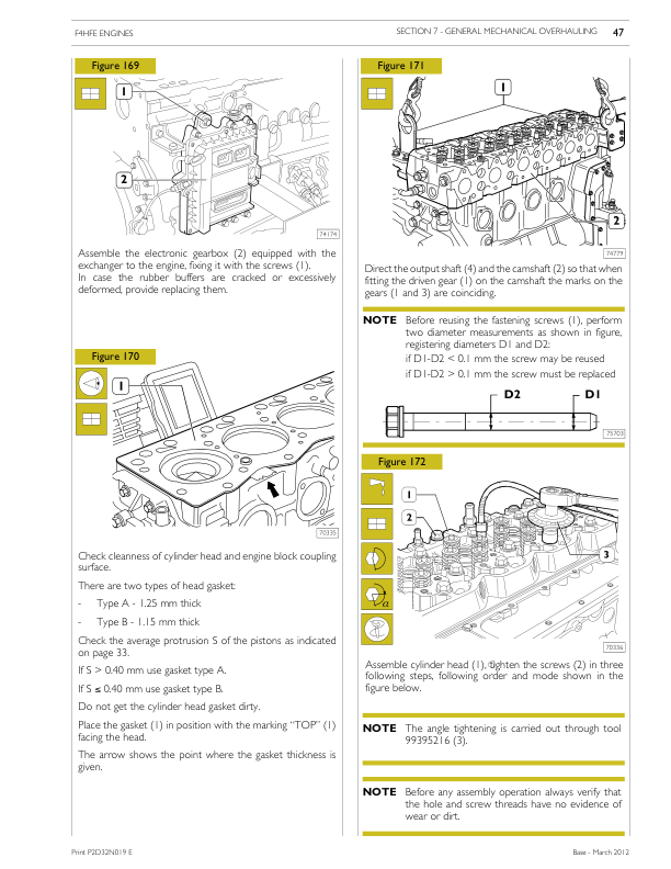 Iveco N45 ENT, N67 ENT Tier 4i NEF Series Engine Repair Manual_264