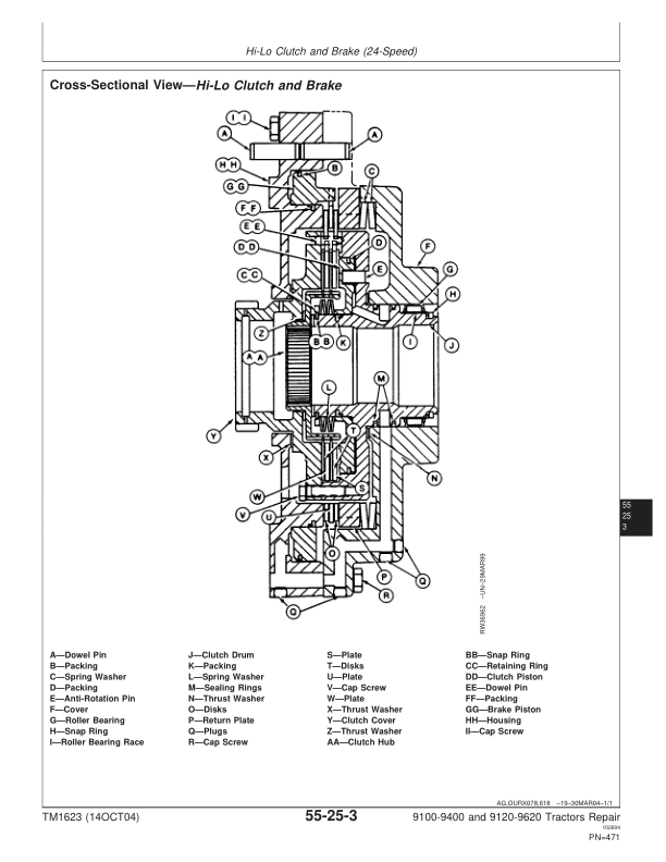 John Deere 9100, 9200, 9300, 9400 Tractors Repair Manual (TM1623 & TM1624)_TM1623.pdf_page473
