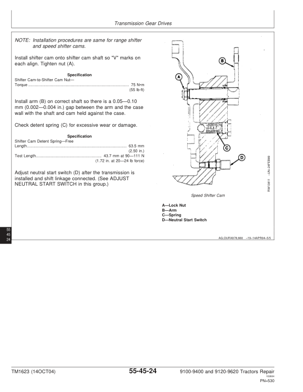 John Deere 9100, 9200, 9300, 9400 Tractors Repair Manual (TM1623 & TM1624)_TM1623.pdf_page532