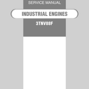 Yanmar 3TNV88F Engine Service Repair Manual