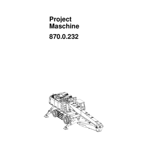 Sennebogen 870.0.232 Parts Manual