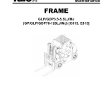 Yale GLP3.5LJ, GLP4.0LJ, GLP4.5MJ, GLP5.0MJ, GLP5.5MJ Forklift E813 Series Repair Manual