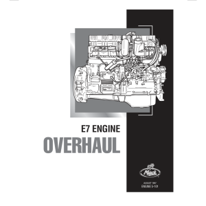 Mack E7 Engine Service Manual