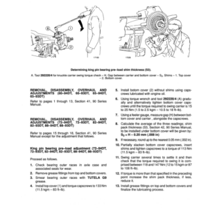 Fiat 60-93, 60-94, 65-93, 65-94, 72-93, 72-94, 82-93, 82-94, 88-93, 88-94 Tractor Service Manual - Image 3